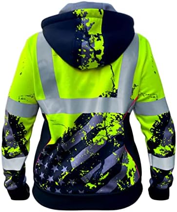 Segurança SS360 American Grit Hoodie Ansi Classe 3