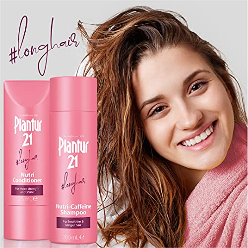 Plantur 21Longhair Nutri-Cafeine Feminino Shampoo de Cabelos Longos com Ceratina e Biotina: Fortalecer e Nutir, 6,76 FL OZ