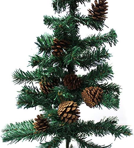 JJ Store 9 PCs Christmas Natural Pine Cone Tree Ornaments Decorações Decoração de festa de Natal
