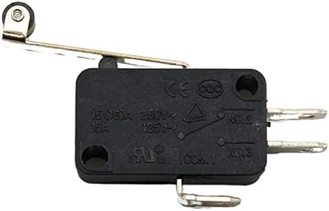 Valoyi Industrial Switches 10pcs/lote Novo Micro Roller Longa alavanca do braço da alavanca normalmente abre o interruptor
