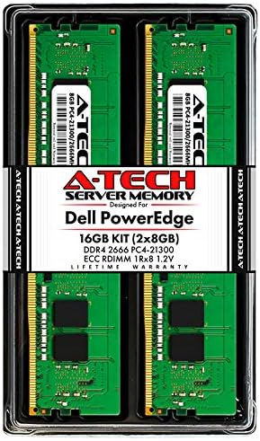 Memória de 16 GB de Tech para Dell PowerEdge R440, T440, R540, R640, T640, M640, FC640, R740, R740XD, R940, C6420 |