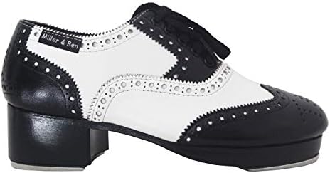 Miller e Ben Tap Shoes; Ameaça tripla; Black & White Royal Professional Tap Shoes