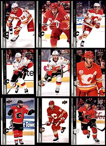 2020-21 Deck superior Calgary Flames Set Set Flames Calgary NM/MT Flames