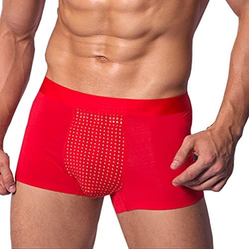 Modal Modal Aumentar Roupa Roupa Magnética Terapia Cuidados de Saúde Boxer Briefes U Convex Bolsa Comfort Shorts 2pcs