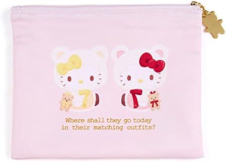 Sanrio 639028 Hello Kitty Flat bolsa Conjunto de 2 tamanho único