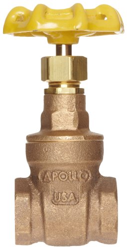 Apollo 106T Series Bronze Gate Valve, classe 150, haste não aumentada, fêmea NPT de 3 NPT