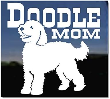 Doodle Mom | Nickerstickers® Vinil Janela Labradoodle Goldendoodle Dog Decal