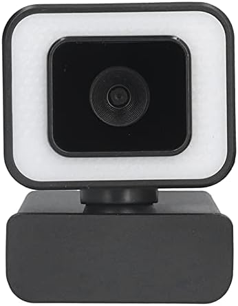 753 1080p webcam com microfone, USB 1080p 30fps 360 ° Camera de rotação, plugue e reproduza a câmera da web USB, para ensino on -line,