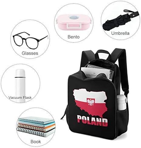 MAPAGEM POLANA MAPAGEM UNISSISEX MACKPACK Lightweight Daypack Saco de ombro de moda com bolsos de garrafa de água