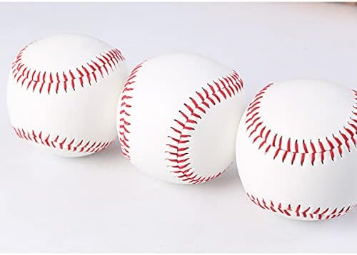 Szyt PVC Slowpitch Bola de beisebol duro, bola de softball para iniciantes, praticando, treinamento, arremesso de máquina