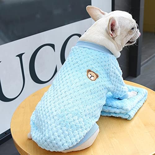 Suéter de cachorro suéteres para cães para cães médios pequenos, roupas de cachorro quentes e macias para cães pequenos,