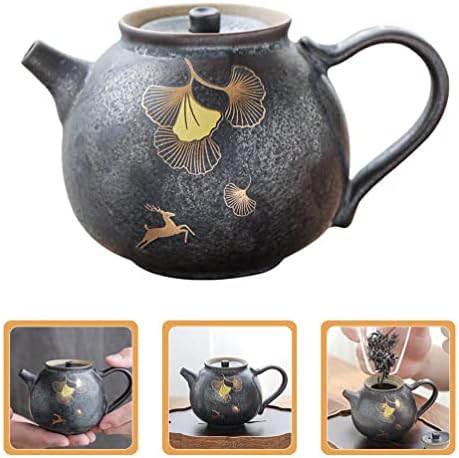 Conjunto de chá chinês de cabilock Conjunto de chá chinês Conjunto de chá chinês Pote de chá cerâmica Pequeno porcelana