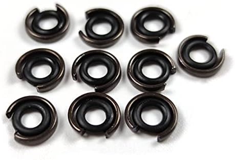 PALART 10 conjuntos de anéis de retenção de chave de chave de 3/8 de impacto com o anel de O-ring, anel de atrito de impacto,
