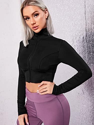 SOLY HUX HUX Feminino Full Full Full Athletic Slave Long Crop Crop Executa