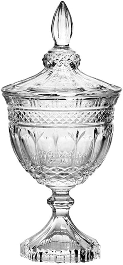 Prisioneiro de doces de vidro de vidro góalos frascos de boticicário de vidro transparente Jar jarra com tampas pequenos buffet de
