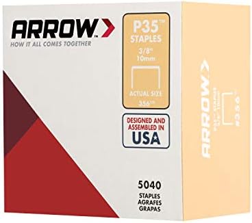 Arrow 356 Genuine P35 de 3/8 de polegada, 5.040 pacote