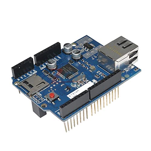 LAN Ethernet W5100 R3 Módulo de escudo Micro-SD W5100 TCP/Rede IP Desenvolvimento de Desenvolvimento para Arduino Duem Mega 2560