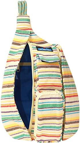 Kavu Mini Interwoven Rope Bag Sling Pack - Prism Stripe