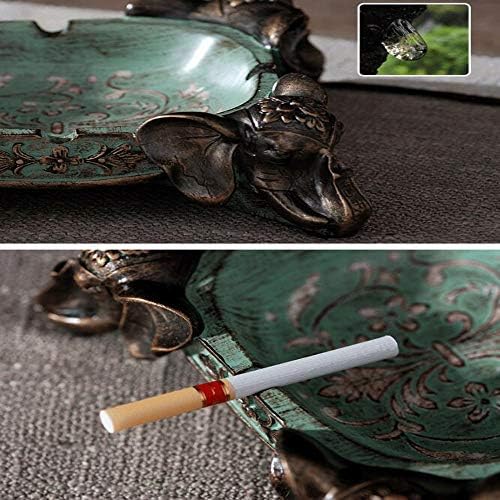 Yuanflq Ashtray para ervas daninhas de elefante de elefante de elefante de elefante de comprimido de comprimidos de comprimidos de pinça