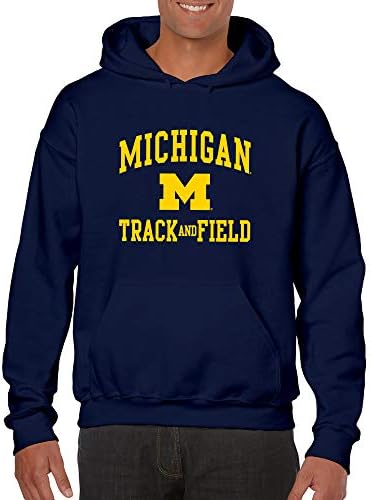 NCAA Arch Logoty Track & Field, Hoodie de cor, faculdade, universidade