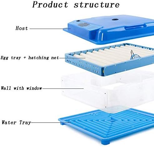 ALREMO 103234536 INCUBAÇÕES PARA ASCURAR OGOS AGRADORES AGRAVIDADOS, 64/128 OGOS CONTROLE DE TEMPERATURA DIGITAL PARA GALLES