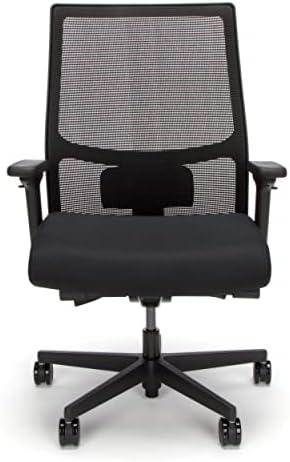 Hon Ignition 2.0 Wide Office Chair para pessoas grandes e altas - 450 libras de serviço pesado extra grande cadeira de mesa de computador com assento de tamanho grande confortável, reclinação segura e inclinação, base de aço reforçado