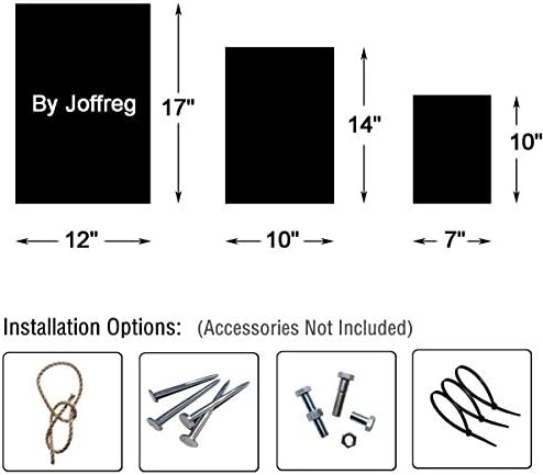 Joffreg Limite de velocidade desaceleração de 20 mph, 17 x12 polegadas, alumínio refletivo