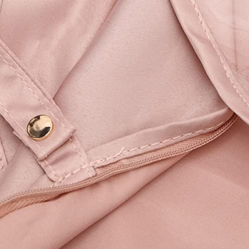 Sacos de 2pcs de cabilock alongamento D sobretudo de vestuário *cm capa de terno em casa para armazenamento de protetor Bolsa de roupas rosa