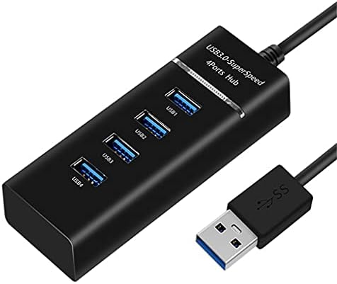 SDFGH USB 3.0 Hub de alta velocidade Multi USB Splitter Expander para computador PC Acessórios para laptop USB 3.0 Adaptador de cubo