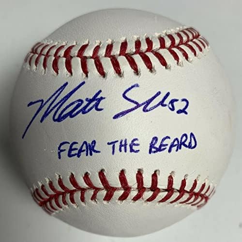 Matt Shoemaker assinou a Major League Baseball MLB Teme the Beard PSA Y50774 - Bolalls autografados