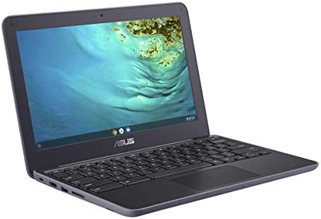 ASUS 2021 Laptop Chromebook mais recente de 11,6 polegadas, MediaTek MT8173C 2.1GHz, 4 GB de RAM, 32 GB EMMC, WiFi, Bluetooth,