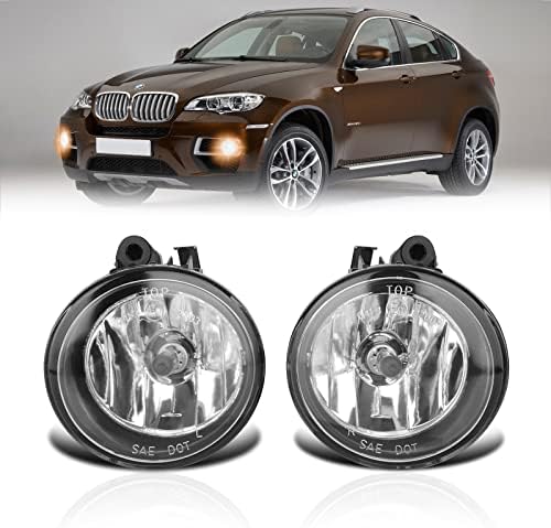 Luzes de nevoeiro autobeeden compatíveis com BMW X1 X2 X3 X4, X5 X6 F15 F16, 2011-2021, 1 par