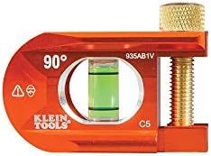 Klein Tools 935Dag Nível eletrônico digital e medidor de ângulo, mede intervalos de 0-90 e 0-180 graus, medidas e define ângulos