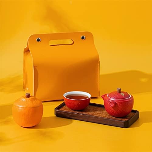 Tules de chá de chá ao ar livre xícaras de chá de chá cerâmica Pote de chá portátil Cerâmica Conjunto de chá de chá de chá