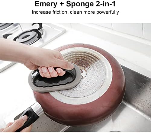 Magic Eraser Sponge Emery com alça a esponja de cozinha para lavar louça Tiles de banho Limpeza de esponjas Ferramentas de cozinha