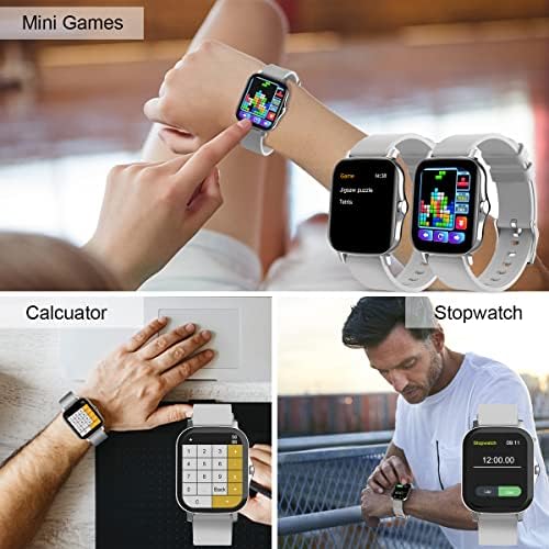 BAFTECK Smart Watch, Fitness Watch for Men With Mini Games