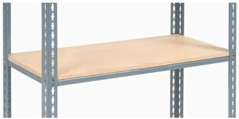 Nível de prateleira adicional sem parafuso industrial global com deck de madeira, 36 W x 24 D