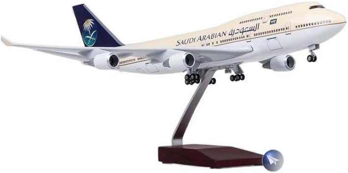 Taxa de deslizamento de Lukbut de obras de arte pintadas para: 47 cm Arábia Saudita Boeing B747 Modelo Aeronave