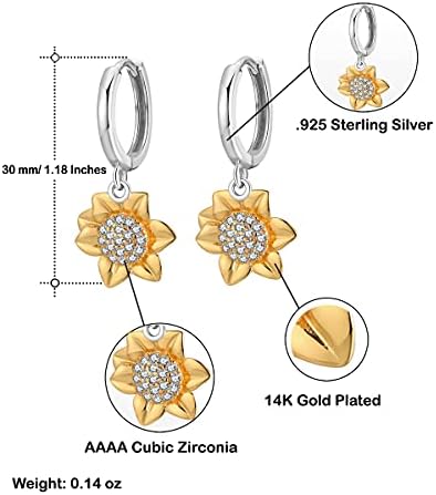 Brincos épicos de girassol sogra, sogra é dia das mães e você!, Presentes para mamãe, presente da filha, para sogra