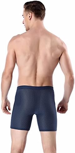 Roupa de roupas íntimas atléticas shorts shorts cuecas de roupas íntimas bolsa bulge masculino masculino boxer tronco de roupa