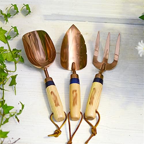 N/A Conjunto de ferramentas de jardinagem - 3 ferramentas Ferramentas de jardinagem em aço inoxidável