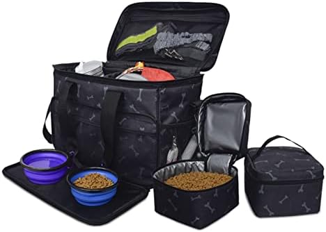 MMYYDDS Multifuncional bolsa de treinamento para cães Pet Pet Out Tote Bag Back Storage Cat Backpack