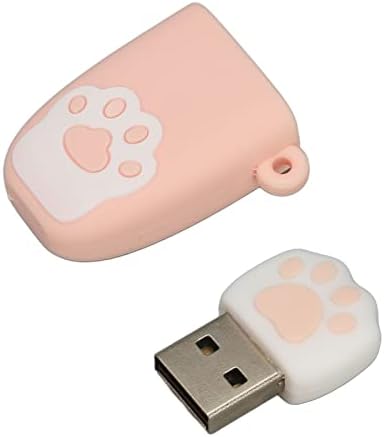 Memory Stick, U Disk Cat Paw Shape Hot Swap Interface USB Compact Portable for Office for Home