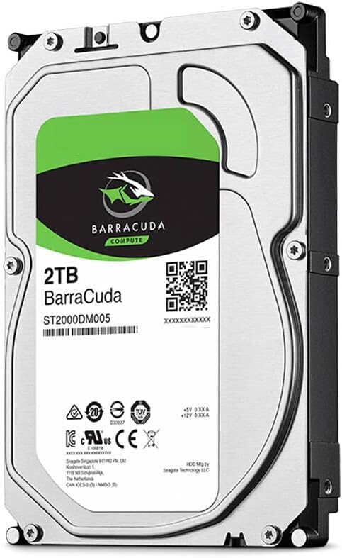 HDD para Barracuda 2TB 3,5 SATA 6 GB/S 256MB 5400RPM para disco rígido interno para HDD de mesa para ST2000DM005