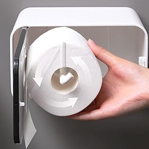 Suporte de papel higiênico skuza, suporte de papel higiênico de banheiro à prova d'água para obter suporte para o toalheiro de papel