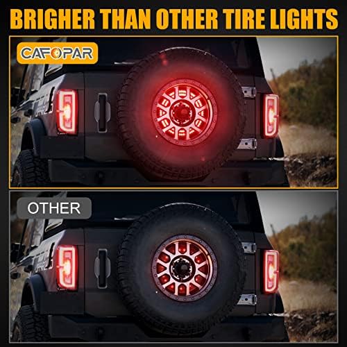 Cafopar pneu de freio de pneu sobressalente Plugue e jogo, quarta luz do freio LED LED REL LUZE COMPATÍVEL COM FORD