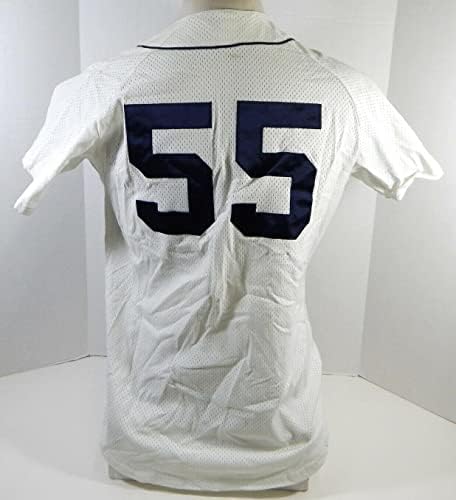 1989-91 Detroit Tigers 55 Jogo usou White Jersey Batting Practice 44 DP21414 - Jerseys de jogo MLB usado