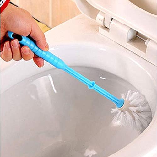 Escova de vaso sanitário meilishuang, escova de vaso sanitário simples, escova de vaso sanitário grossa com base, pincel
