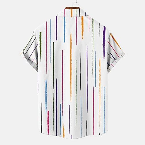 Camisetas casuais camisas casuais de verão bmisegm masculino 3d de impressão digital de bolso de bolso de capa de manga