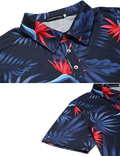 Daupanzees de camisa de 2 peças masculina Conjunto de camisa de manga curta Fashion Summer Tuits Casual Conjunto